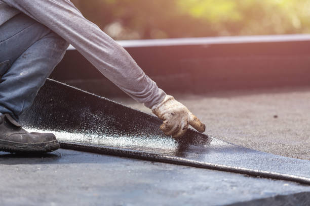 Professional Waterproofing technician working in Etna, PA